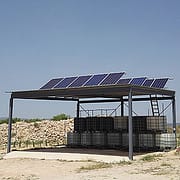 Instalación solar aislada en Valencia para bombeo de agua y llenado de balsa