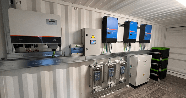 Instalación fotovoltaica realizada en Recuperaciones-Xuquer